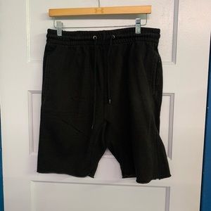 Urban Outfitters Black Sweat Shorts